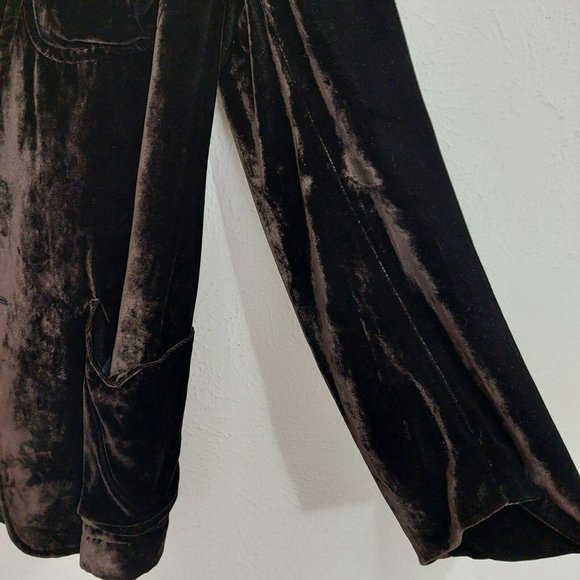 Dries Van Noten Deconstructed Brown Velvet Blazer Men’s 36 Small Nice Drape EUC - Picture 4 of 8